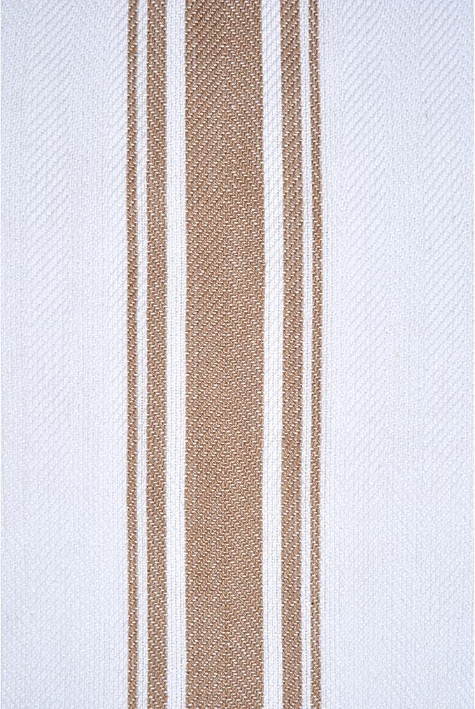 100% Cotton Kitchen Towels – Highly Absorbent, Quick-Dry Dish Towels with Hanging Loop – Extra Large 18x28 Inches – Beige (Pack of 8) | Soft, Durable and Lint-Free for Everyday Use
