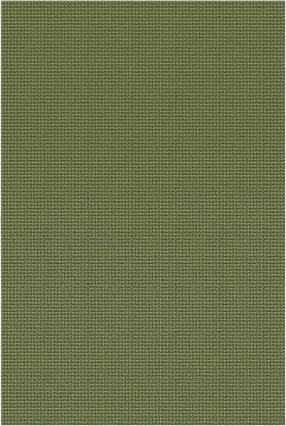 EARTHALL Woven Area Rugs 6x9 Ft Washable Living Room Rugs Non Slip Rubber Backed Dining Room Rug Braided Bedroom Rugs Indoor Floor Carpet for Living Room, Bedroom, Dining Room, Green