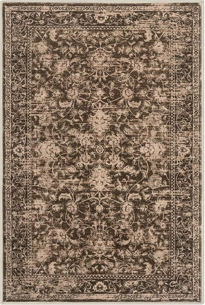 KILOCOCO Moroccan Small Area Rug 2x3 Entryway Rugs Printed Vintage Floral Washable Rug Non-Slip Kitchen Rug Indoor Door Mat, Accent Throw Small Rugs for Laundry Room Bedroom Entrance, Rust Red