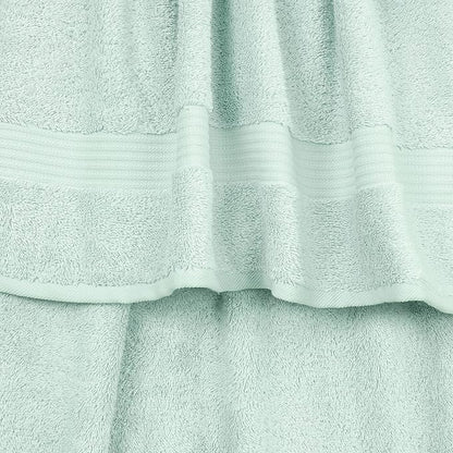 Cotton Paradise Hand Towels for Bathroom, 100% Cotton Turkish 4 Piece Hand Towel Set, Soft Absorbent Face Towels, Mint Hand Towels