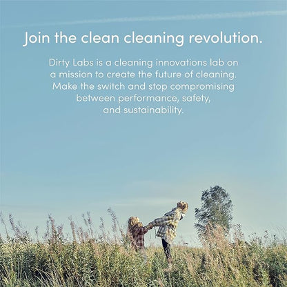 Dirty Labs | Scent Free | Bio-Liquid Laundry Detergent | 32 Loads (8.6 fl oz) | Hyper-Concentrated | High Efficiency & Standard Machine Washing | Nontoxic, Biodegradable | Stain & Odor Removal