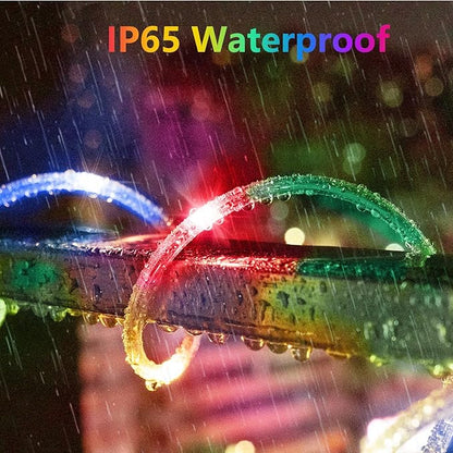 KNONEW 164FT 500LED Rope Lights for Outside,Outdoor String Lights Waterproof 8 Modes Clear Tube Light for Indoor,Bedroom,Wedding,Garden,Patio,Christmas,Tree,Rv,Holiday Decoration(Multicolor)