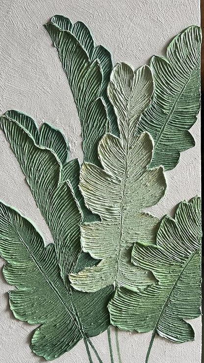 YaSheng Art-Canvas Wall Art with 3D Hand Painted Textured Modern Large Oil Painting Contemprary Aesthetic Floral Pictures for Living Room Bedroom DinningDecor (24x48inch, YS171)