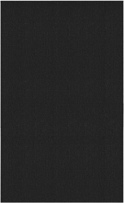 EARTHALL Woven Area Rugs 5x7 Ft Washable Living Room Rugs Non Slip Rubber Backed Dining Room Rug Braided Bedroom Rugs Indoor Floor Carpet for Living Room, Bedroom, Dining Room,Black/Grey