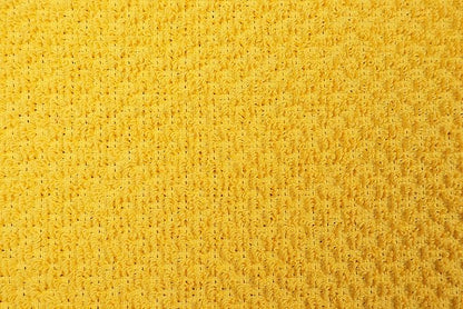 AMOUR INFINI Kitchen Towels Pack of 4 - Absorbent, Quick Drying Premium Cotton Tea Towel - Kitchen Linens 16x28 Inch Dish Towels with Hanging Loop (Yellow)