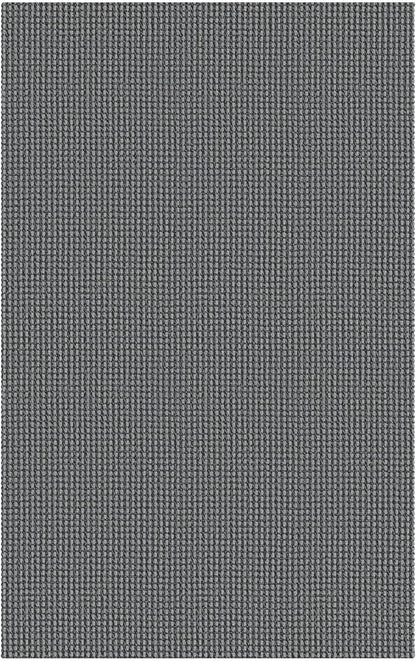 EARTHALL Woven Area Rug 2x3 Ft Washable Rugs for Entryway Braided Non Slip Throw Rugs Door Mat Indoor Outdoor Entrance Small Cotton Woven Carpet for Kitchen Foyer Front Door, Dark Gray