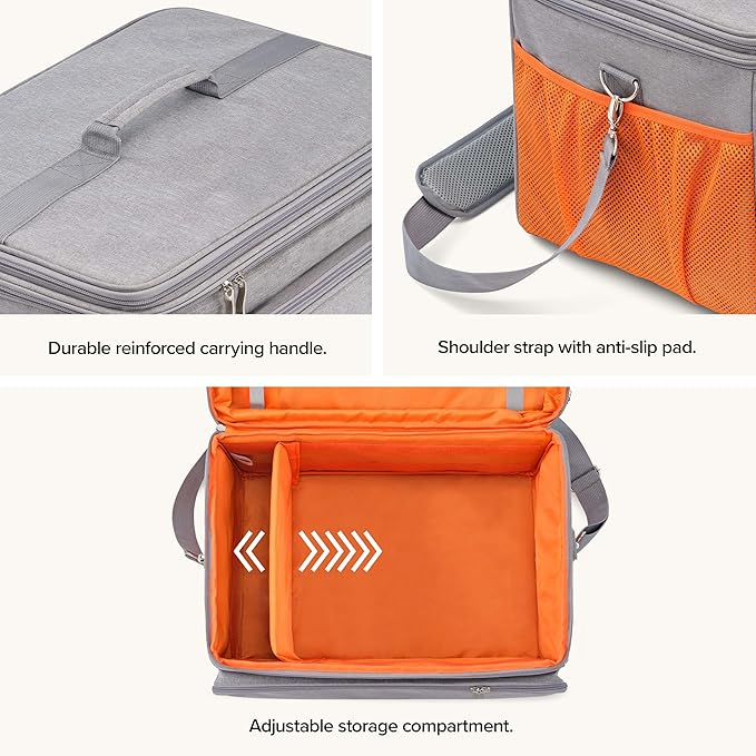 Dupray The Awesome Bag Neat™ & Neat Plus™ Steam Cleaners – Durable, Adjustable, and Spacious Carrying Case for Secure Storage & Easy Transport of Accessories
