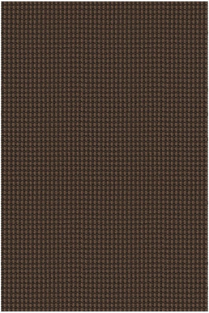 EARTHALL Woven Area Rug 2x3 Ft Washable Rugs for Entryway Braided Non Slip Throw Rugs Door Mat Indoor Outdoor Entrance Small Cotton Woven Carpet for Kitchen Foyer Front Door, Brown