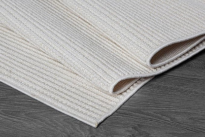 Beverly Rug Micro Loop Area Rug White 8x10 Modern Luxury Soft Trellis Geometric Durable Indoor Area Rugs for Living Dining Room Office Stain Resistant Non Shedding Casual Indoor Carpet White 8 x 10