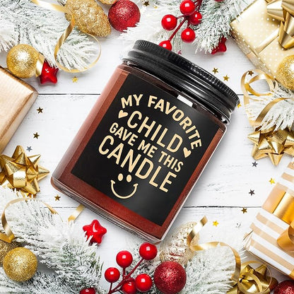 Birthday Gifts for Mom from Daughter Son - Mothers Day Relaxing Candles for Women Stress Relief - Funny Gifts for Grandpa Grandma Grandparents - Lavender Vanilla Soy Wax Scented Candle