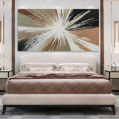 Canvas Wall Art Decor Large Black and White Wall Art Modern Abstract Wall Art Prints Wall Art Pictures for Living Room Abstract Canvas Art Wall Decor Artwork for Walls Bedroom Office Decor 29" X 58"