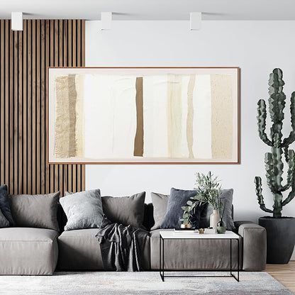 Abstract Canvas Wall Art Decor Wall Art Pictures for Living Room Large Framed Wall Art Prints Modern Boho Wall Art Decorations Canvas Art Wall Decor 29" X 58" Artwork for Walls Bedroom Office Decor