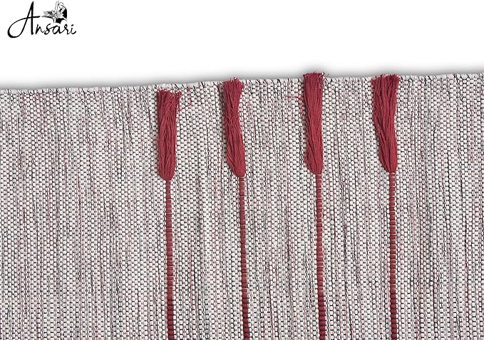Craftyansari Handwoven Cotton Yoga Mat, Natural, 72 x 24 Inches, Fair Trade, Soft Absorbent Surface for Exercise, Workout, Meditation