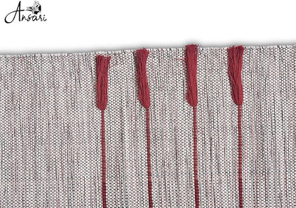 Craftyansari Handwoven Cotton Yoga Mat, Natural, 72 x 24 Inches, Fair Trade, Soft Absorbent Surface for Exercise, Workout, Meditation