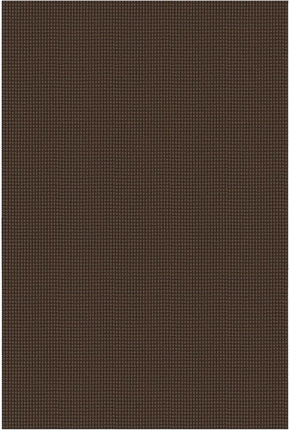 EARTHALL Woven Area Rugs 5x7 Ft Washable Living Room Rugs Non Slip Rubber Backed Dining Room Rug Braided Bedroom Rugs Indoor Floor Carpet for Living Room, Bedroom, Dining Room,Brown