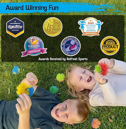 Stringy Balls & Fidget Toys 20 Pack - Fun Valentines Day Gifts for Kids School Classroom - Birthday Toddler Gifts for Boys & Girls - Sensory Valentine Party Favors 3 4 5 6 7 8 + Year Old Gift Idea