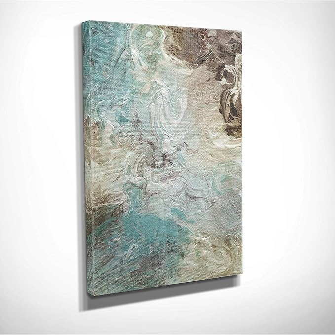 Wexford Home Porch & Den 'Aqua Marble' Gallery Wrapped Canvas Wall Art