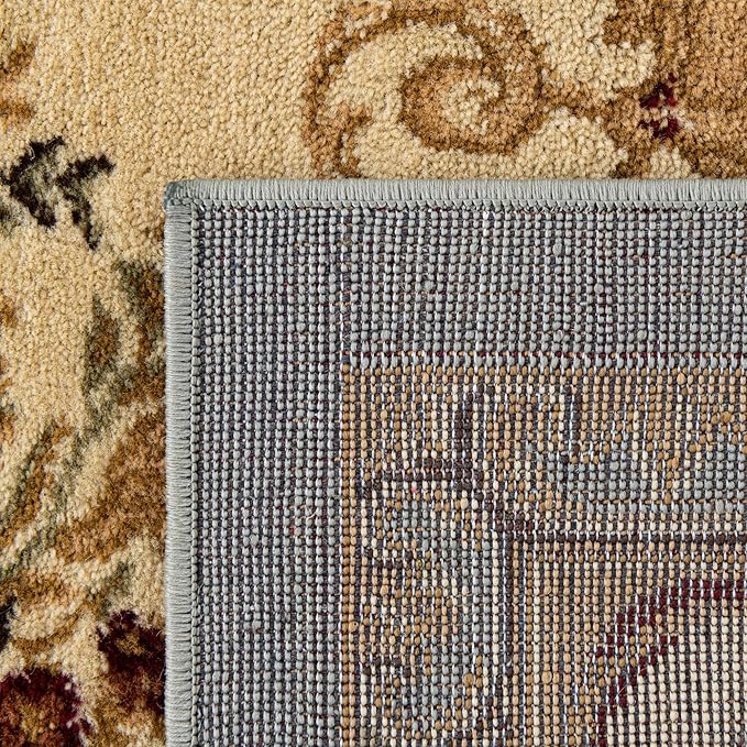 Rugs.com Chateau Collection Rug – 2' x 7' Runner Light Blue Medium Rug Perfect for Hallways, Entryways