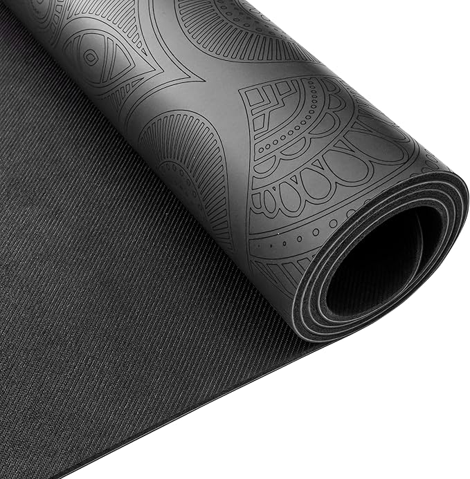 Premium Clever Yoga Mat - Extra Long Yoga Mat Suitable For All Yoga Types - Workout Mat For Home Or On The Go - Includes Our Perfect Fit Mat Bag