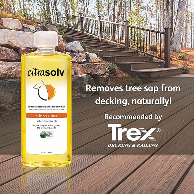 Citra Solv - Concentrated Household Cleaner & Degreaser - Valencia Orange Scent - 16 Fl Oz, Natural Ingredients, Non-Toxic, Biodegradable, 2 Pack