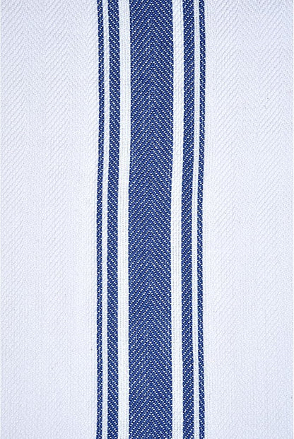 100% Cotton Kitchen Towels – Extra Large 18x28 Inches Dish Towels with Hanging Loop – Super Absorbent and Quick-Dry Weave – Lint-Free and Durable – Blue (Pack of 8)