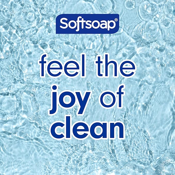 Softsoap Clean & Protect Antibacterial Liquid Hand Soap, Cool Splash Hand Soap, 11.25 Ounce, 6 Pack