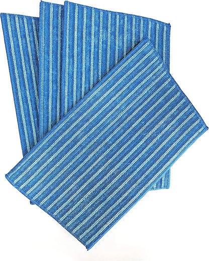 HAAN Steam Cleaner Compatible Pads, 4 Pack, Ultra-Microfiber Steam Cleaning Pads