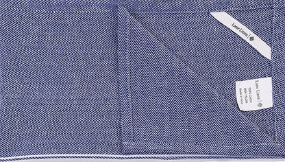 Lane Linen Kitchen Towel Set, 6 Pack 100% Cotton Hand Towels For Kitchen, Dish Towels For Drying Dishes, Lint Free, 14"x25", Good For Cleaning Windows, Ceramic Surface, Glass Stovetops - Blue Chambray