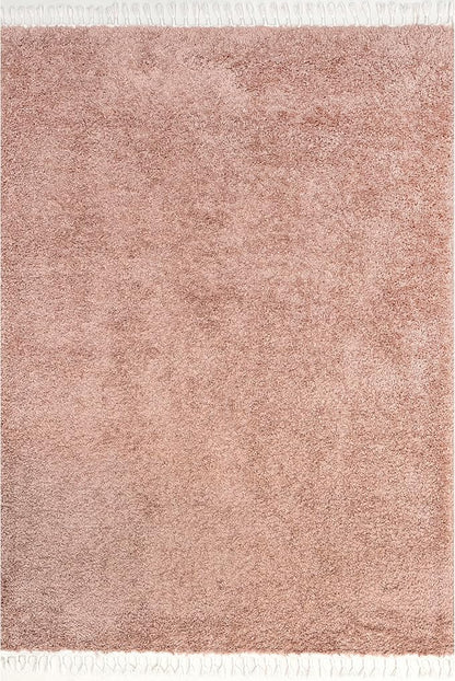 nuLOOM Neva Modern Tasseled Shag Area Rug, 3x5, Pink