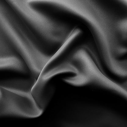 DWCN Black Blackout Curtains Blocking Light Room Darkening Thermal Insulated Grommet Window Curtain for Bedroom Living Room Privacy Solid Drapes 38 x 72 Inches Length, Set of 2 Thick Panels