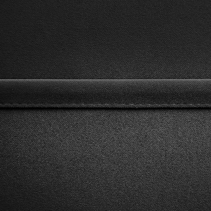 DWCN Black Blackout Curtains Blocking Light Room Darkening Thermal Insulated Grommet Window Curtain for Bedroom Living Room Privacy Solid Drapes 38 x 72 Inches Length, Set of 2 Thick Panels