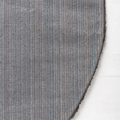 Unique Loom Solid Shag Collection Area Rug (7' 10" x 10' Oval, Graphite Gray)