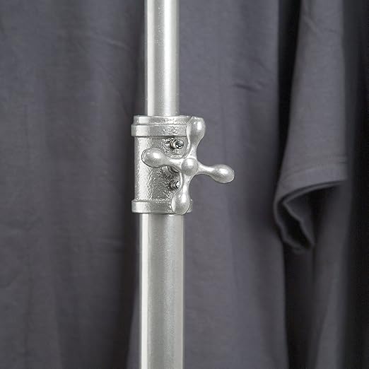 Adjustable Rolling Rack – Econoco Vintage Pipeline 2 Way Ballet Clothes Hanging Fixture