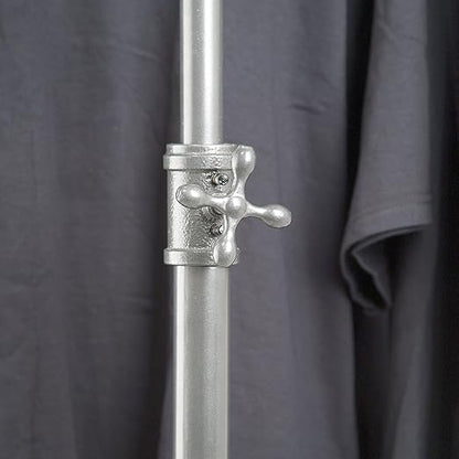 Adjustable Rolling Rack – Econoco Vintage Pipeline 2 Way Ballet Clothes Hanging Fixture
