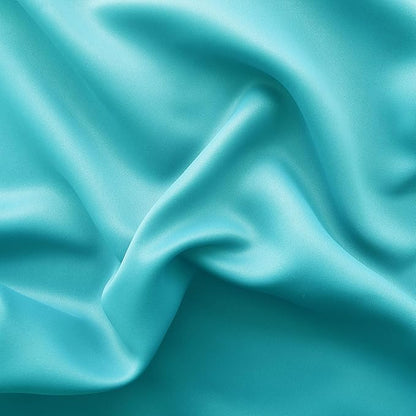 DWCN Turquoise Curtains for Bedroom, Blackout Curtains for Living Room, Thermal Room Darkening Darpes - W38 x L54 Inch Length, Set of 2
